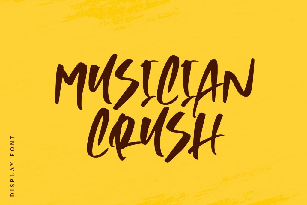 Musician Crush, Marker Font