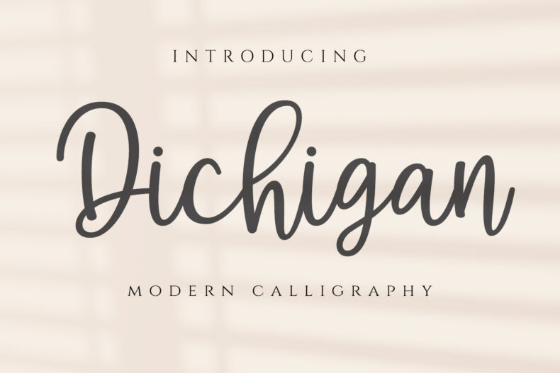 Dichigan, Modern Calligraphy Script