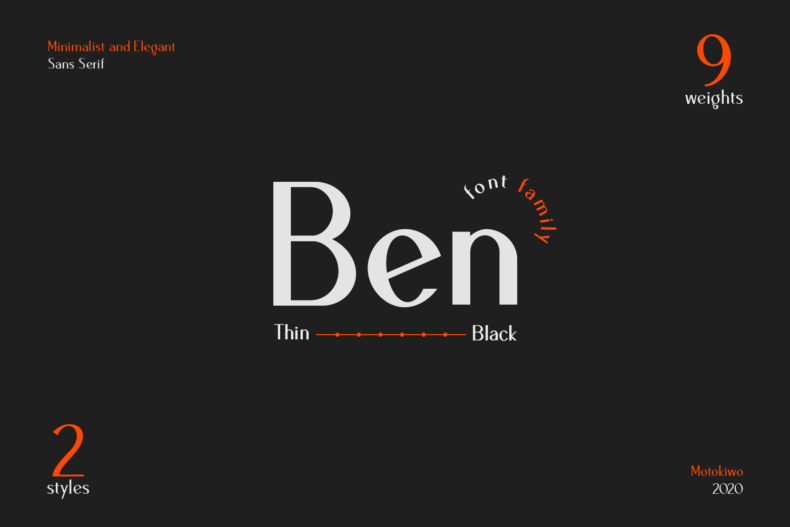 Ben Sans Serif Family