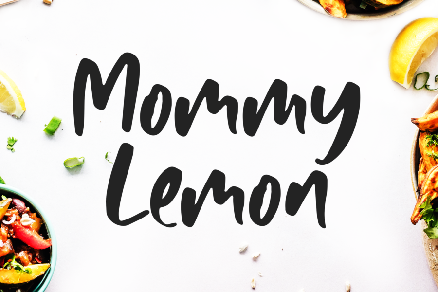 Mommy Lemon, Fun Typeface