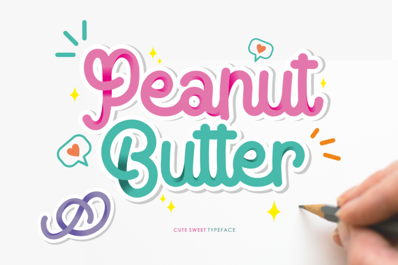 Peanut Butter Script Font Peanut Butter Script Font