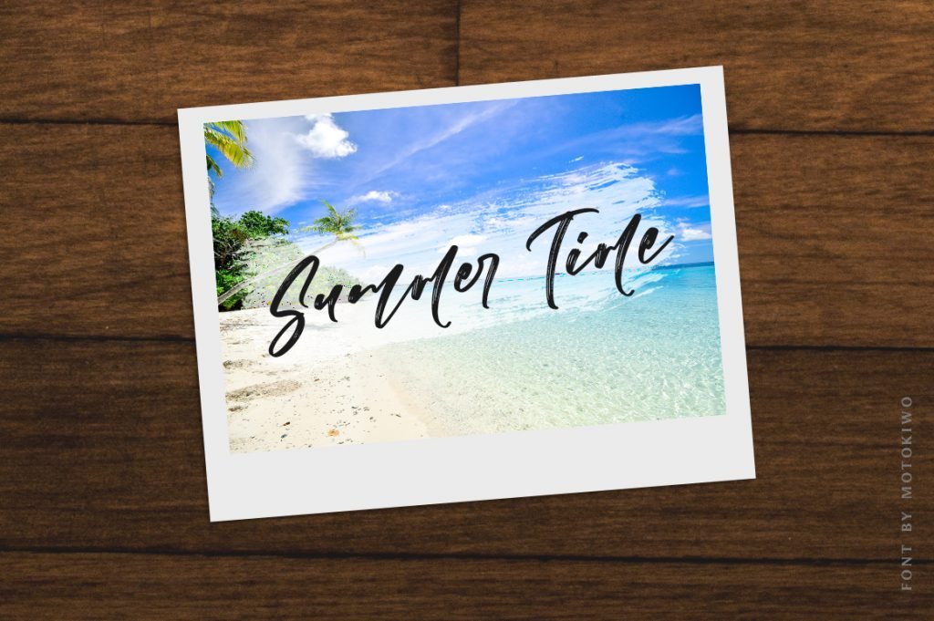 Nighiri, A Brush Script Font font preview 5