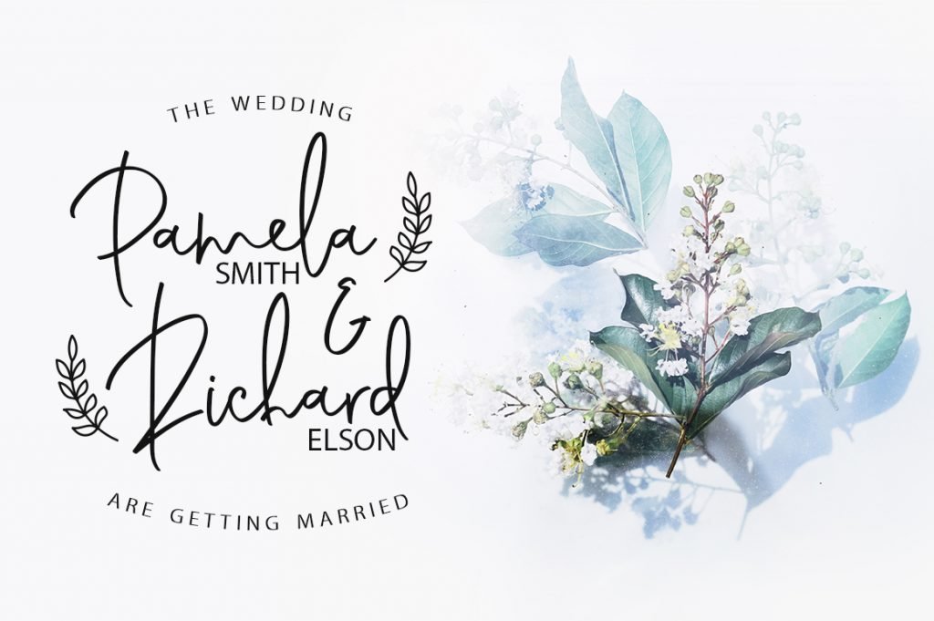 Genit, Handwritten Font font preview 2