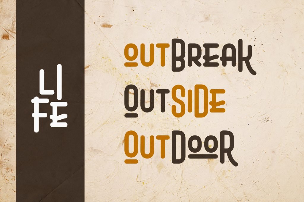 Claudio, Display Font font preview 8