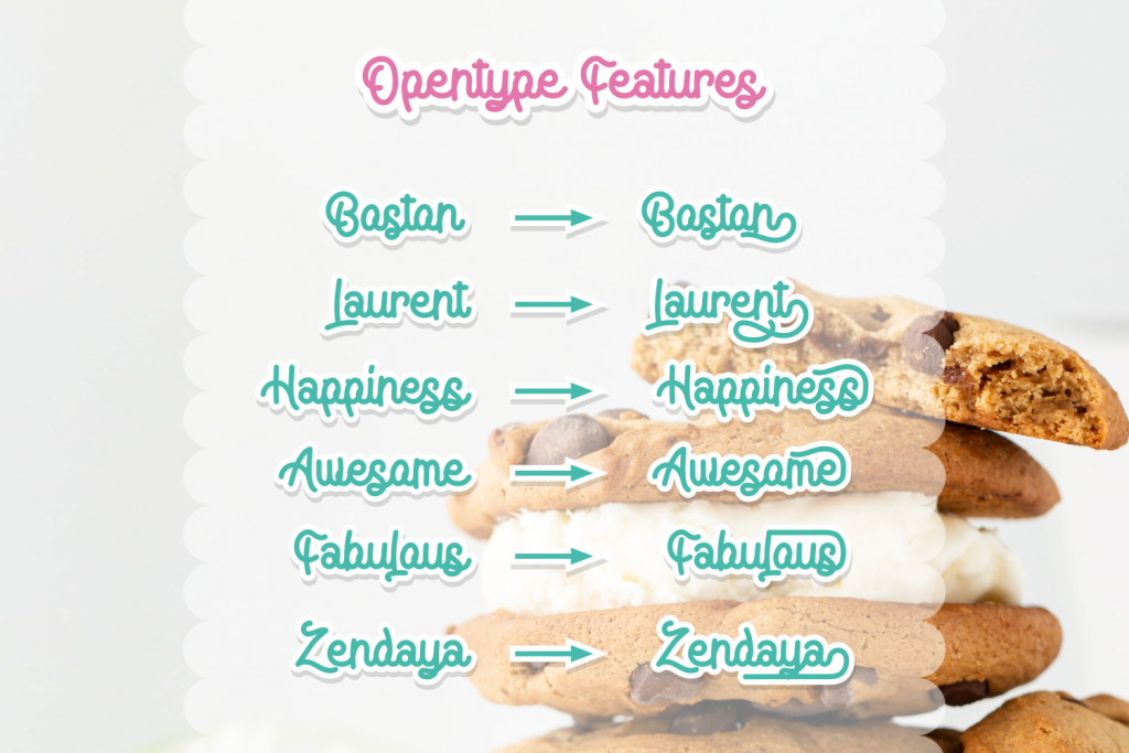 Peanut Butter Script Font font preview 9