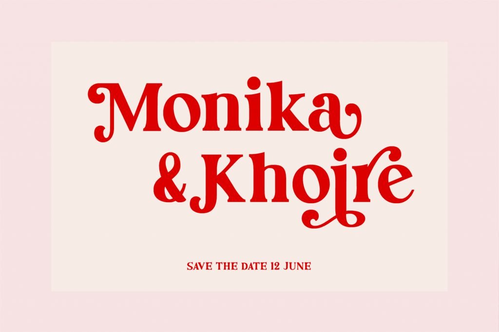 Dream Letter, Display Serif Font font preview 6