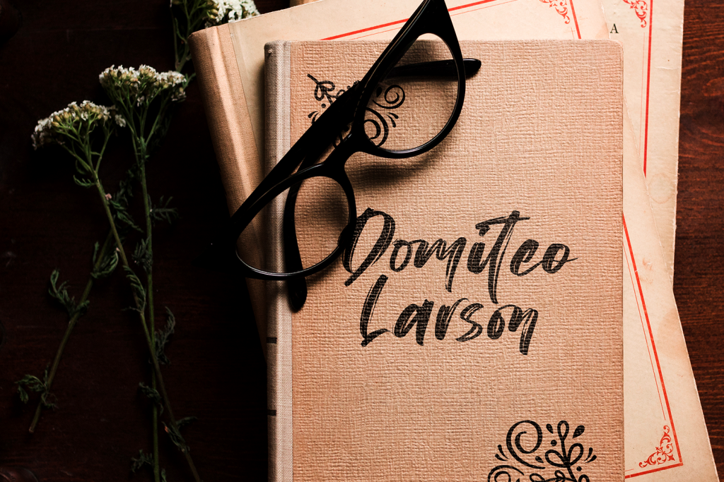 Konichiwa Brush Font font preview 6