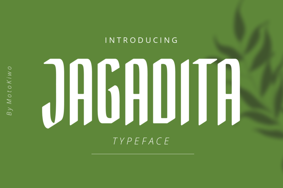 Jagadita, Display Font