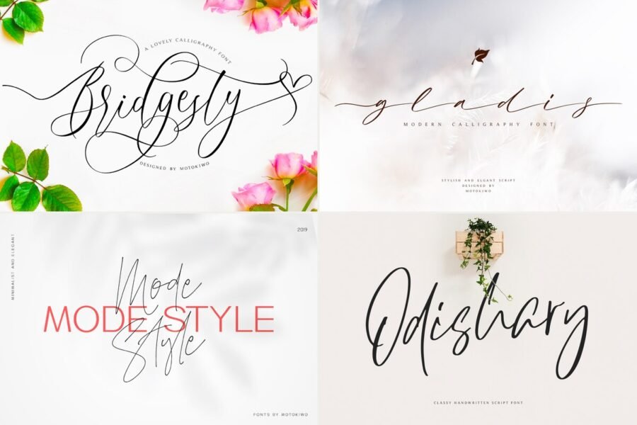 The 5 Classy Chic Font Bundles
